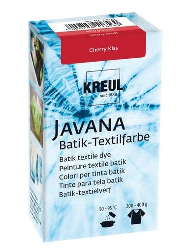 צבע באטיק לצביעת בדים - KREUL Batik Textile dye - Cherry Kiss